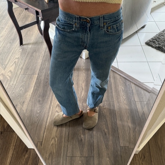 Vintage 1988 Levi's 514 slim straight Blue Jeans Classic Style size 28 - Picture 1 of 14